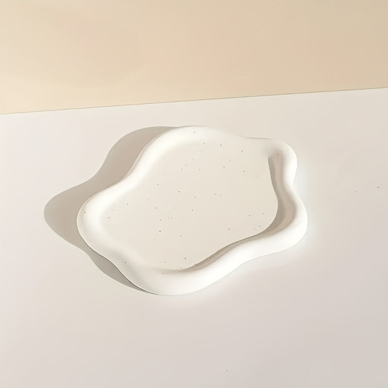 CloudTray - Playful Ceramic Jewelry Tray for Stylish Organization