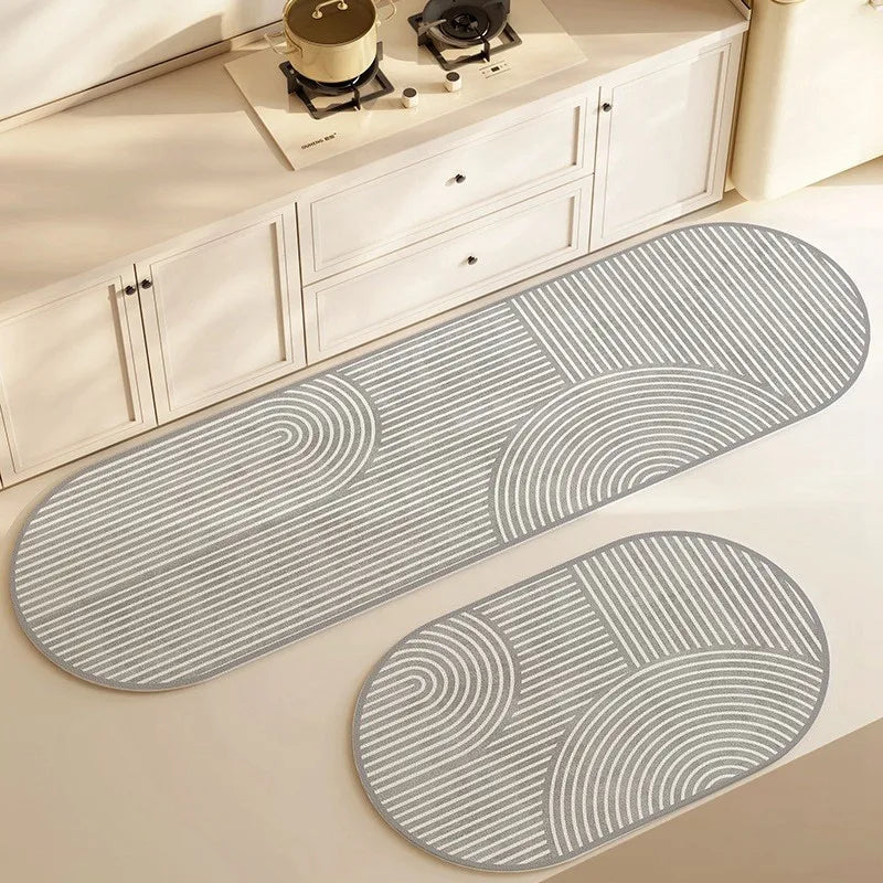 Bath Mat Absorbent Non Slip Kitchen Rug