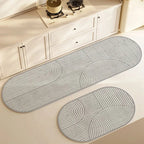 Bath Mat Absorbent Non Slip Kitchen Rug