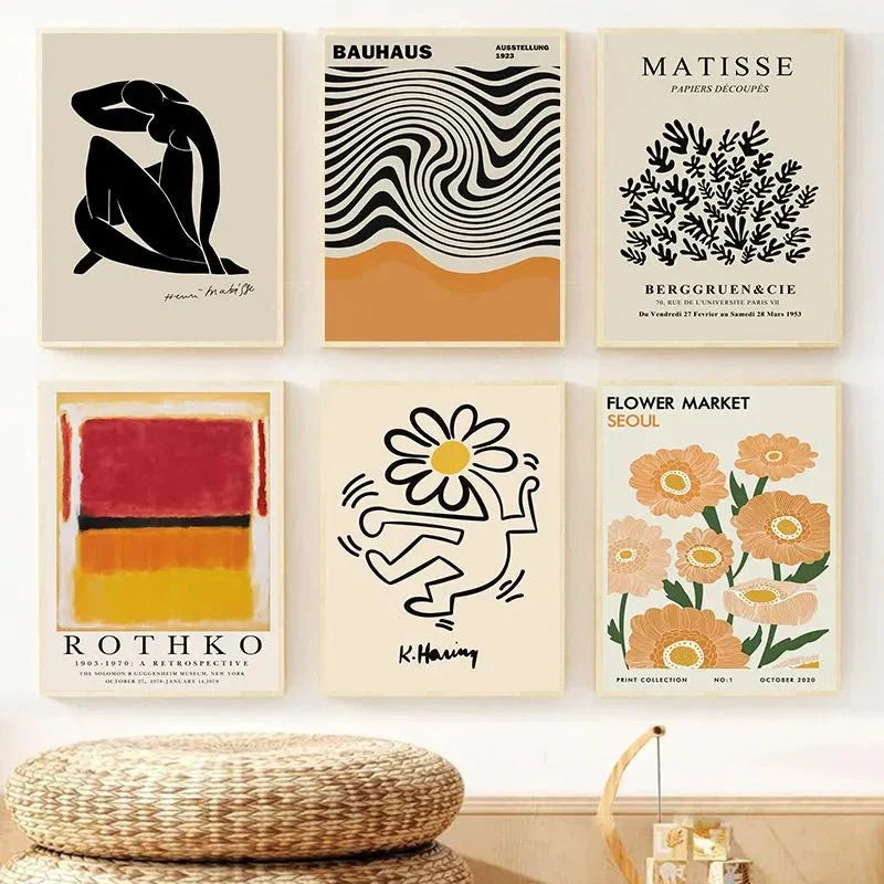 Abstract Canvas Wall Art Poster