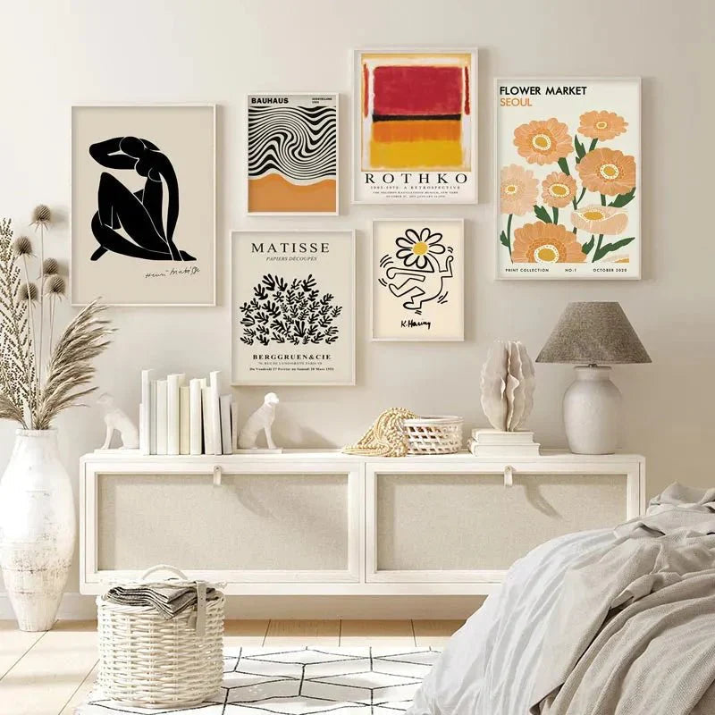 Abstract Canvas Wall Art Poster