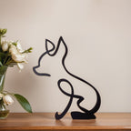 Artipaws Abstract Dog Sculpture | Modern Design | High-Quality Art Figure | For Shelf & Table