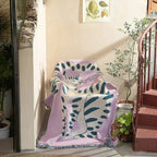 Abstract Woven Wall Tapestry Throw Blanket