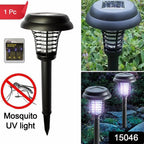 Solar Insect Killer with LED Light – Waterproof Garden Light for Mosquito Repulsion