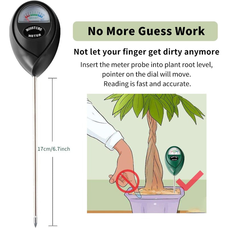 Battery-Free Soil Moisture Meter