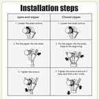 ZipSnapPro — Repair zipper mishaps in seconds and easily save your favorite pieces!