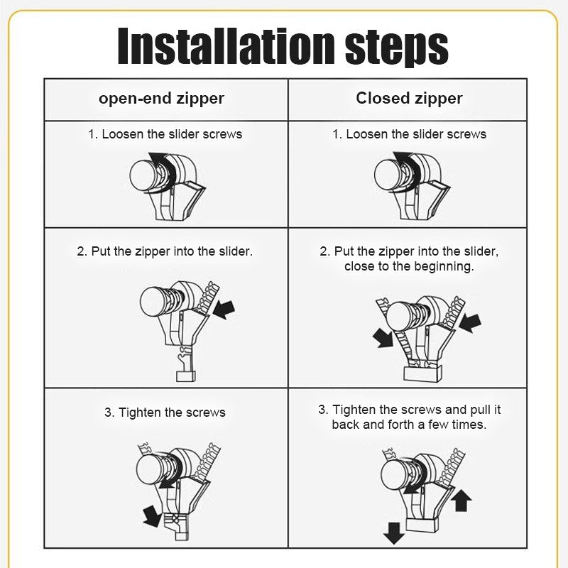 ZipSnapPro — Repair zipper mishaps in seconds and easily save your favorite pieces!