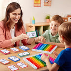 Mathematics Flashcards and Pop Fidget Chart