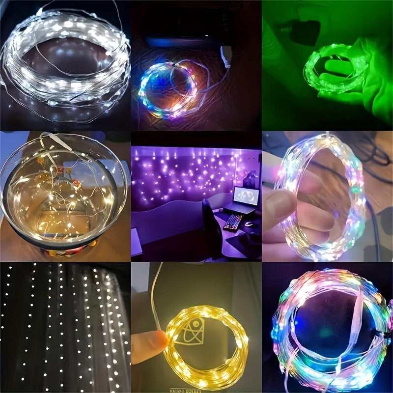 Fairy String Lights Battery Powered Warm White
