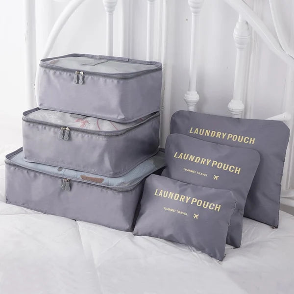 Neat organization of luggage space - 7-pack