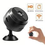 Compact security camera with night vision & app control