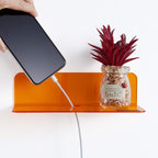 Neon Acrylic Floating Shelf