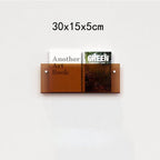 Acrylic Wall-mounted 'Floating' Magazine Holder