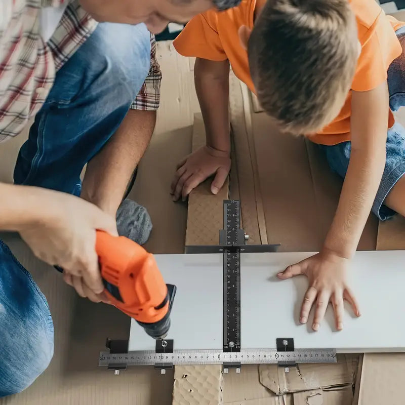 Drill template for precise assembly