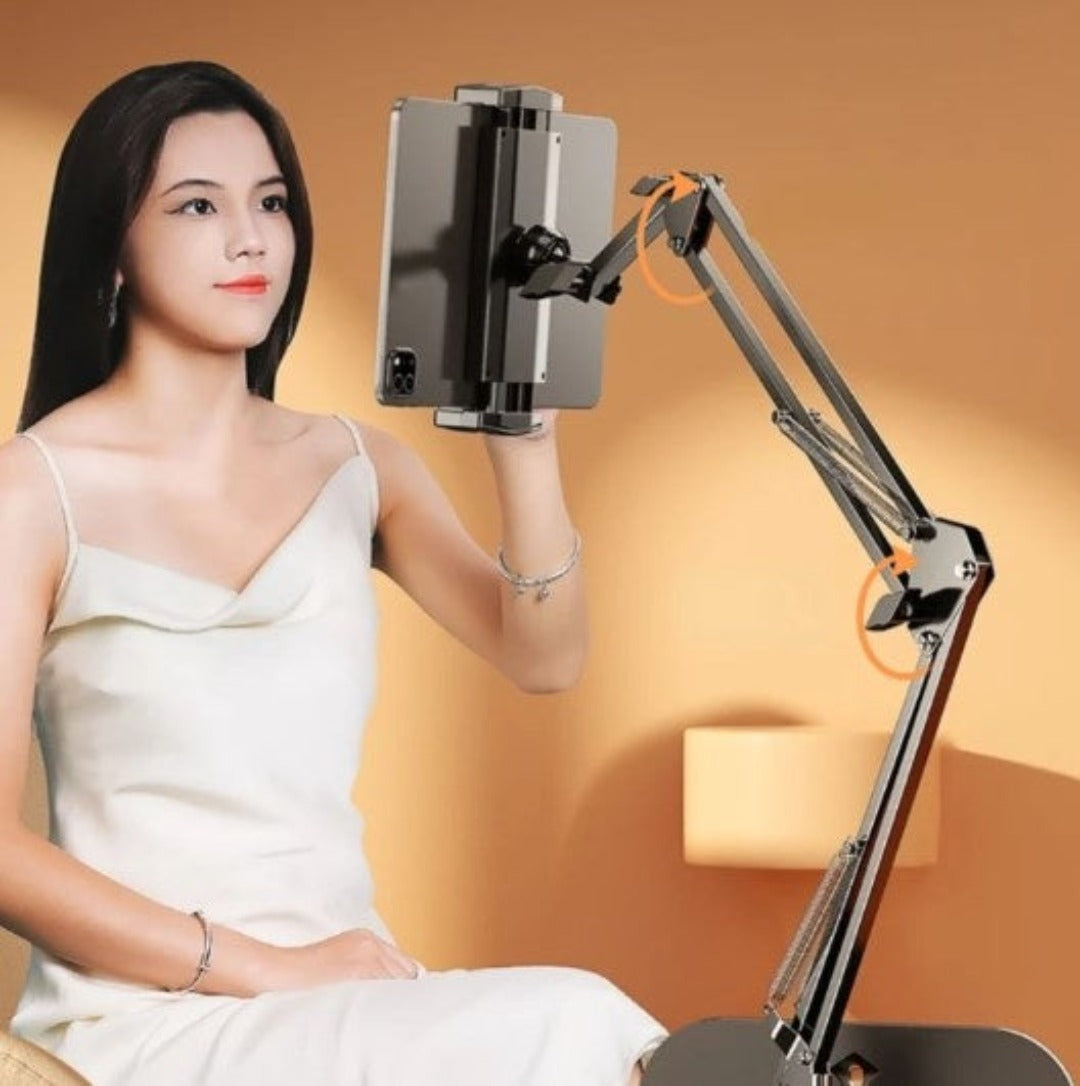 Royaleva BedMate 360° Rotating Device Holder - Hands-Free Mobile & Tablet Stand