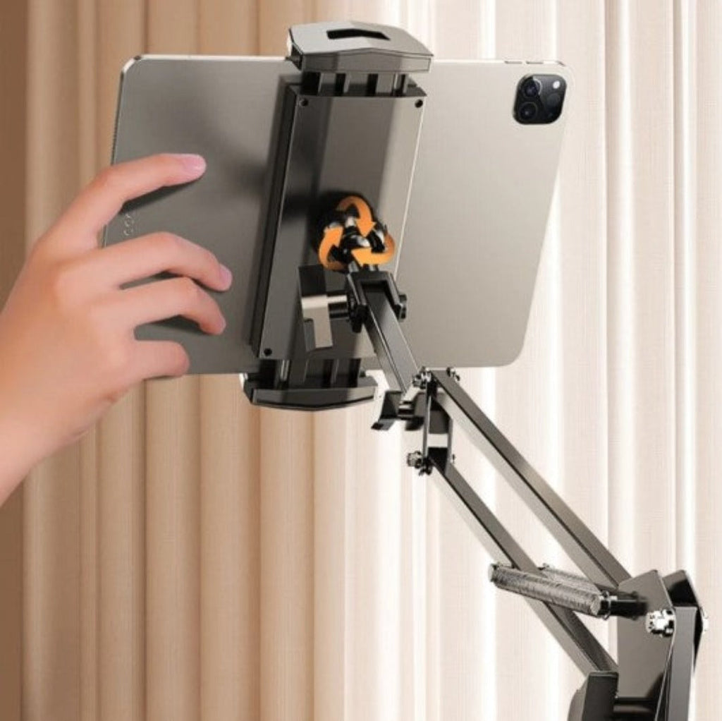 Royaleva BedMate 360° Rotating Device Holder - Hands-Free Mobile & Tablet Stand