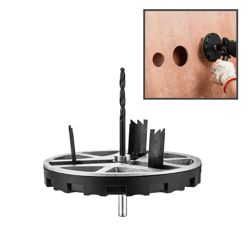 DiaMaster Multi – Trident Blade Hole Cutter for Plastic and Aluminum
