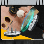 DiaMaster Multi – Trident Blade Hole Cutter for Plastic and Aluminum