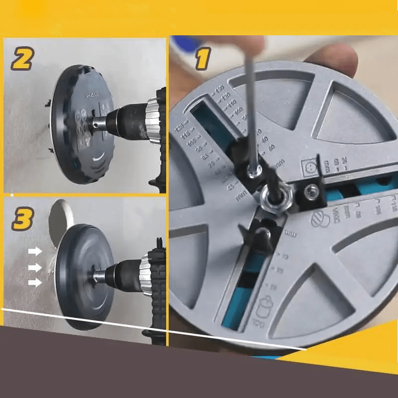 DiaMaster Multi – Trident Blade Hole Cutter for Plastic and Aluminum