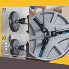 DiaMaster Multi – Trident Blade Hole Cutter for Plastic and Aluminum