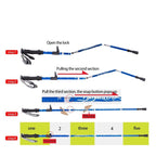 Telescopic Trekking Poles - For ultimate adventure comfort outdoors