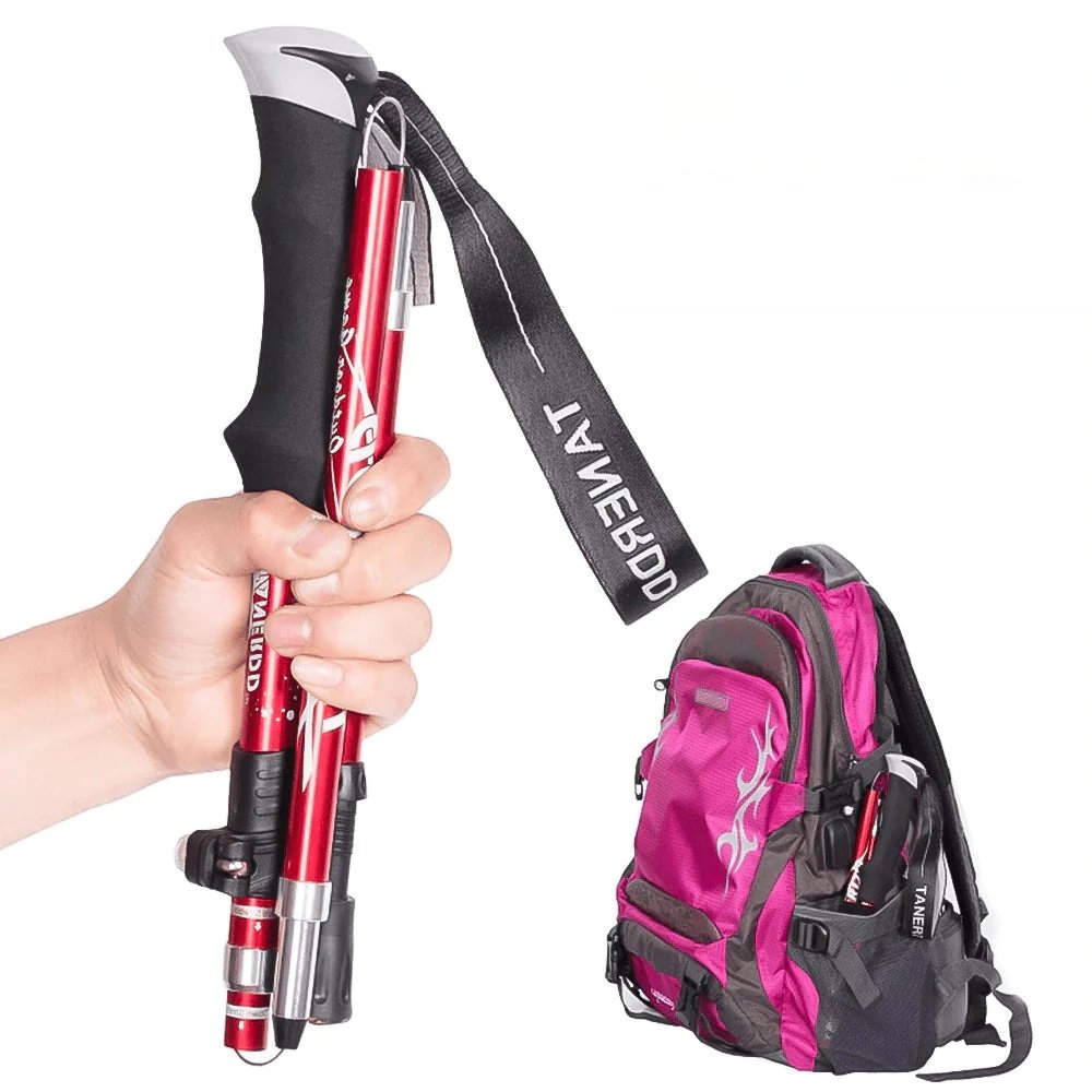 Adjustable Trekking Poles - Lightweight & Foldable for Hiking & Walking