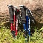 Adjustable Trekking Poles - Folding Telescopic Rod