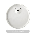 Adorable Polar Bear Ceramic Dinnerware Set - PolarJoy