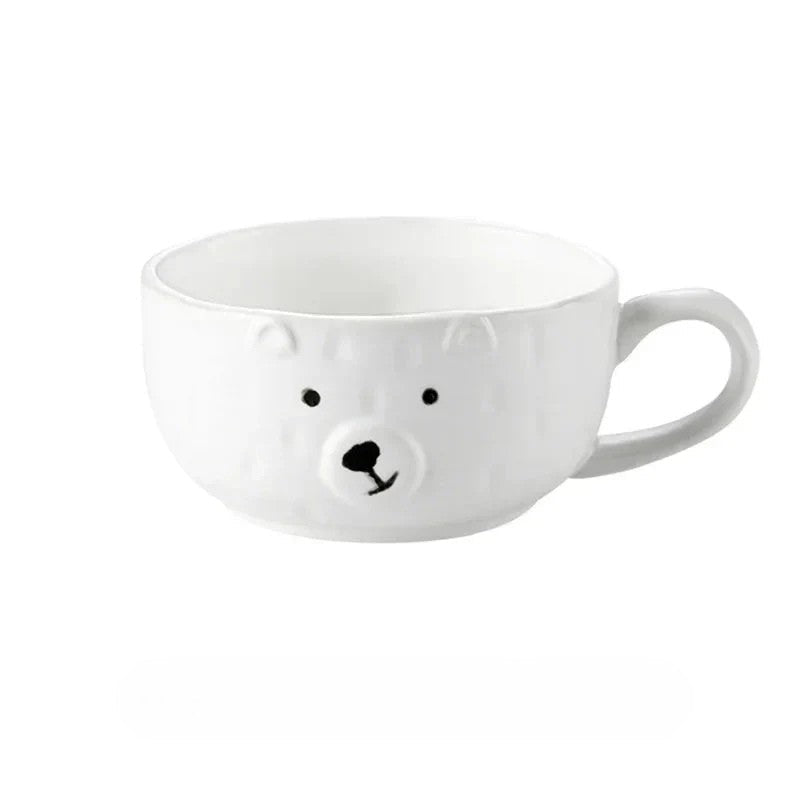 Adorable Polar Bear Ceramic Dinnerware Set - PolarJoy