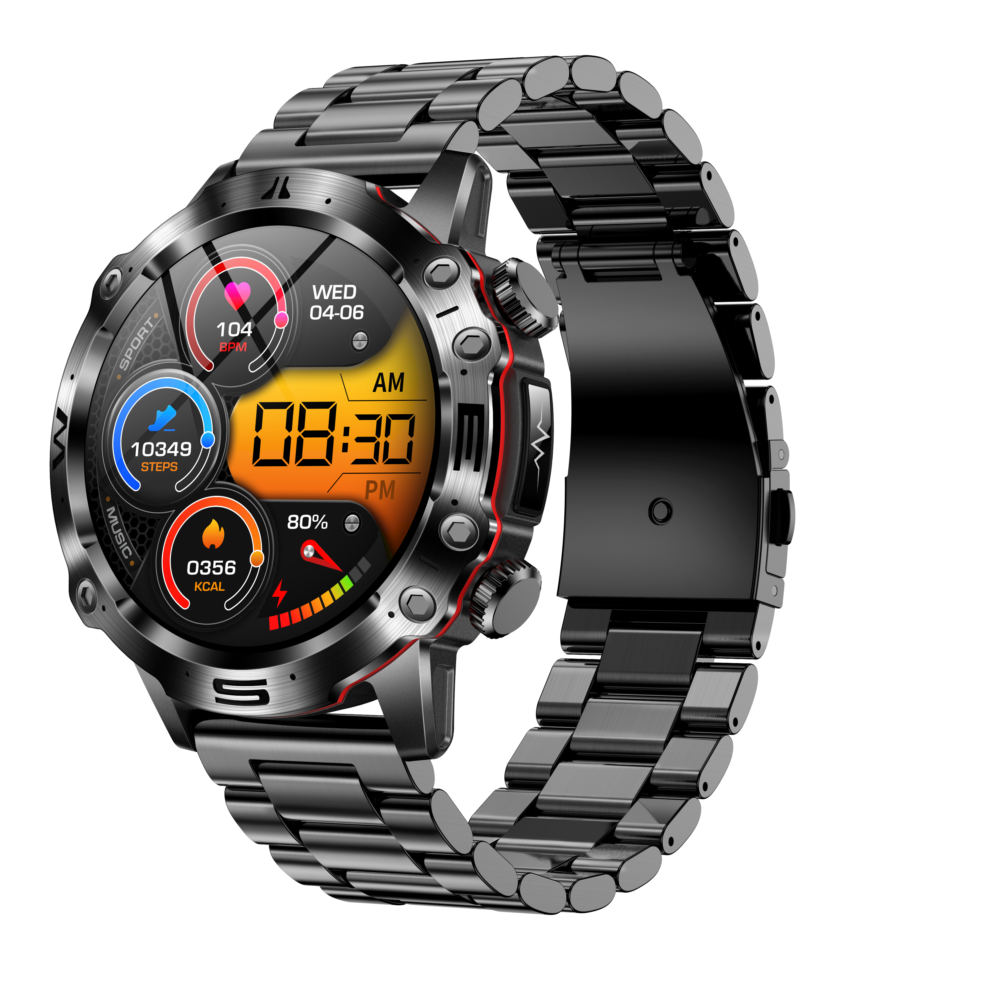 Advanced Health and Sports Smartwatch - VitalTrack
