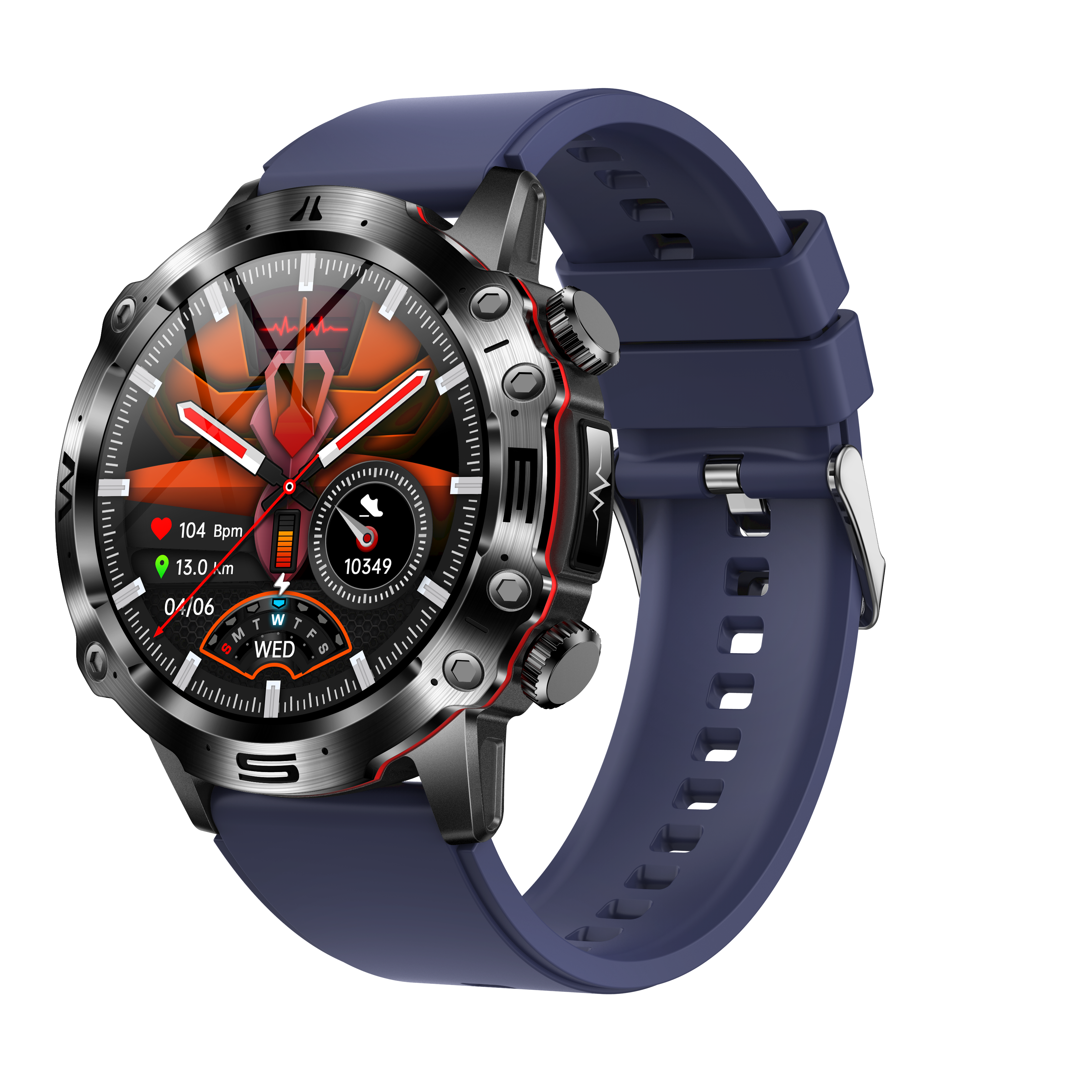 Advanced Health and Sports Smartwatch - VitalTrack