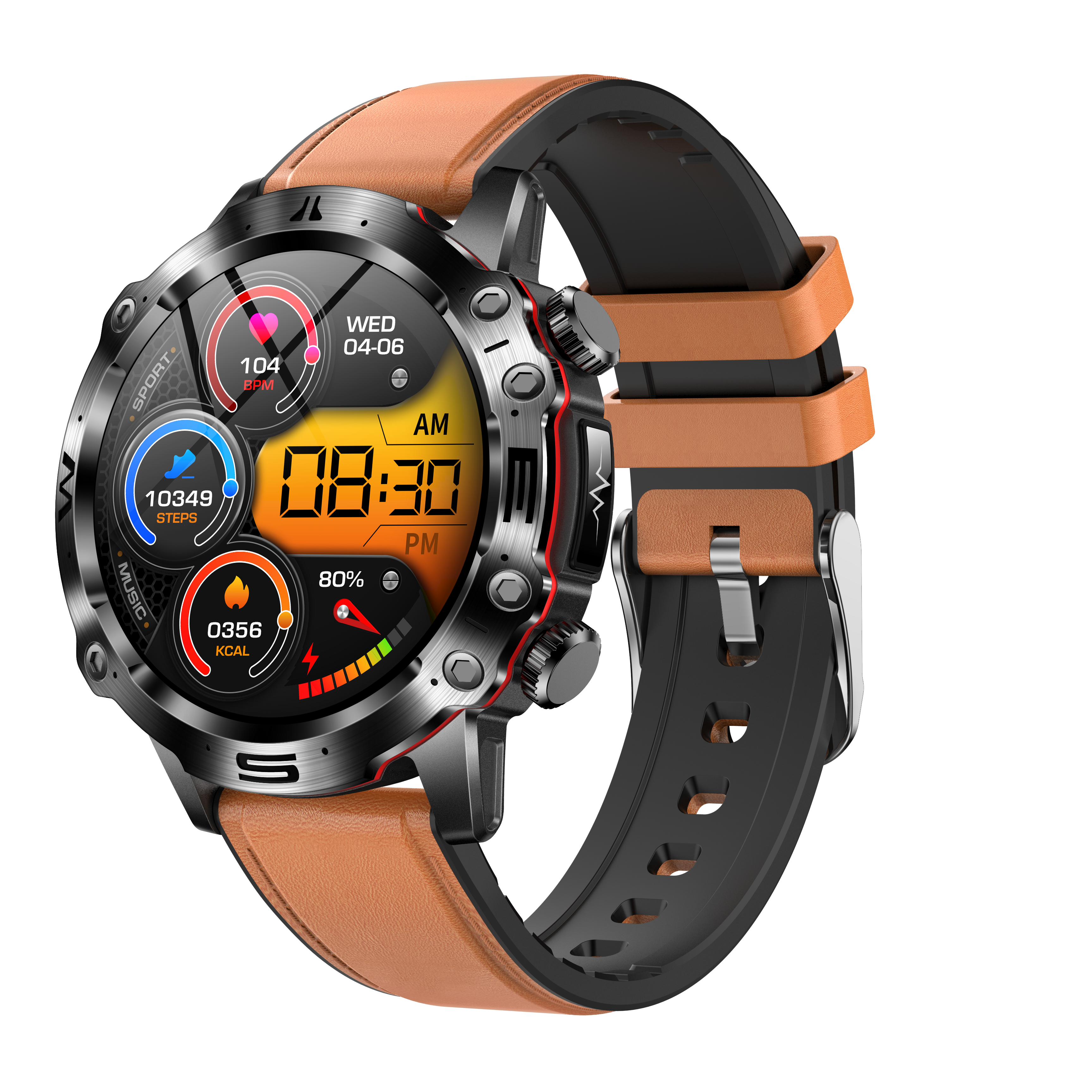 Advanced Health and Sports Smartwatch - VitalTrack