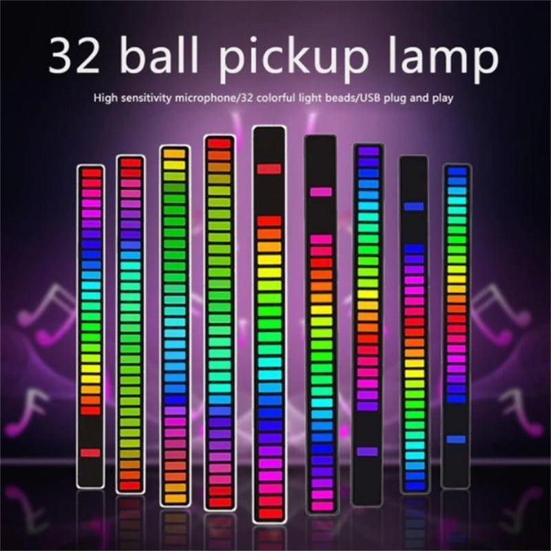 Wireless Sound-Controlled RGB Light Bar