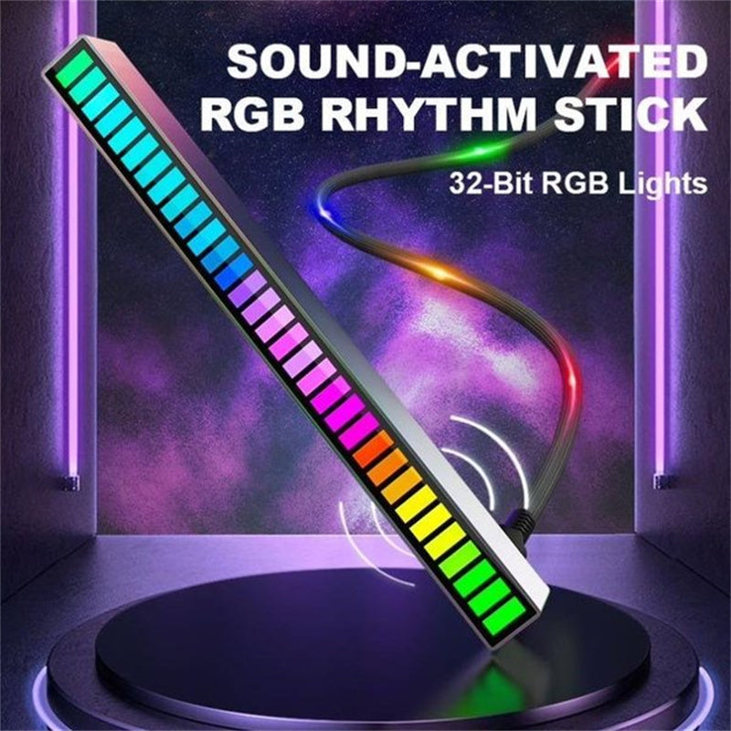 Wireless Sound-Controlled RGB Light Bar