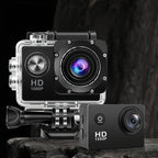 Action Camera with HD Video and Wide Lens
