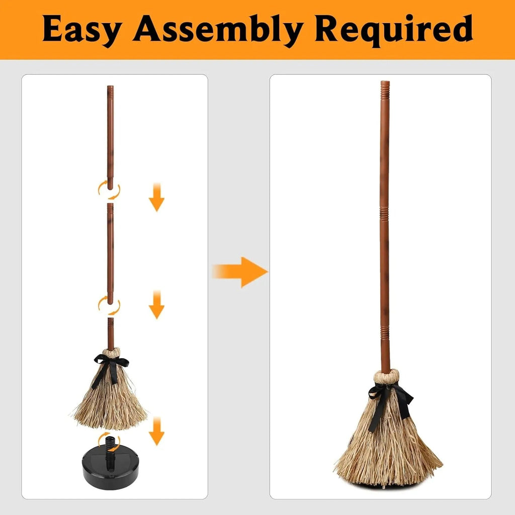 Floating PhantomBroom — Enchant Your Halloween Party With Haunting Floating And Evil Laughter