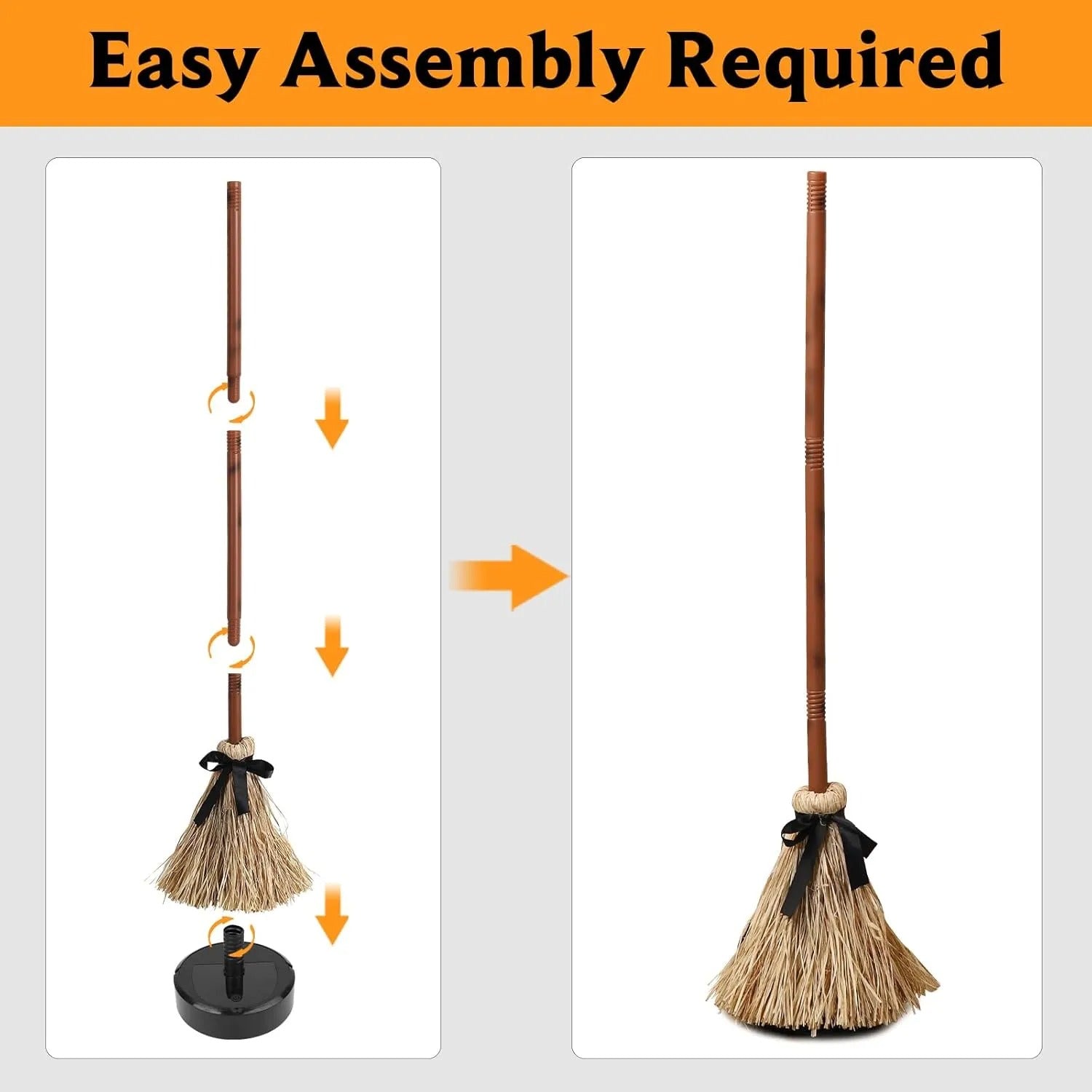 Floating PhantomBroom — Enchant Your Halloween Party With Haunting Floating And Evil Laughter