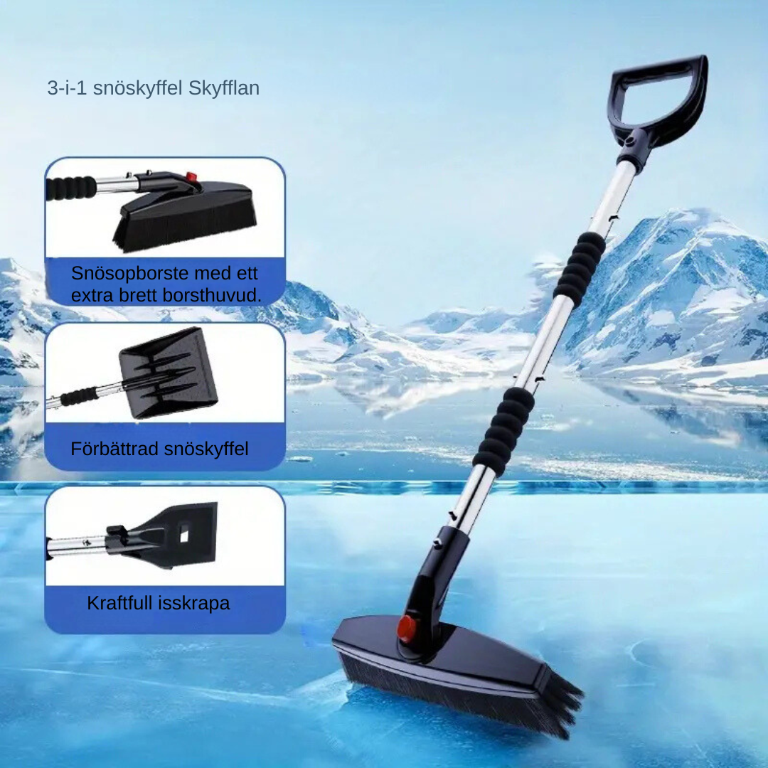 FrostSwift – Quickly and easily remove snow and ice with just one tool.