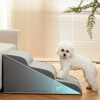 Stable access step for dogs and cats