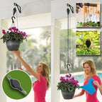 Height-adjustable & stable for plants & birdhouses