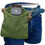 Leather and Sailcloth Bushcraft Bag