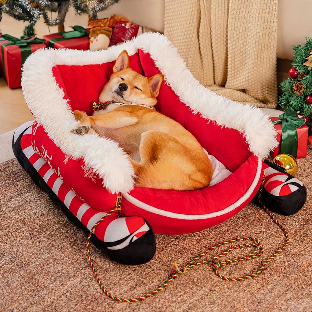 PawSleigh – The seasonal dog bed for cozy winter dreams