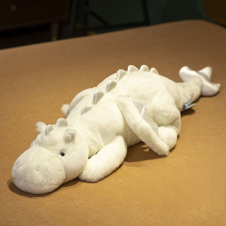 Dinosaur Pillow Large-White