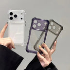 AeroGuard – Shockproof Transparent Bumper Case for iPhone 11-17