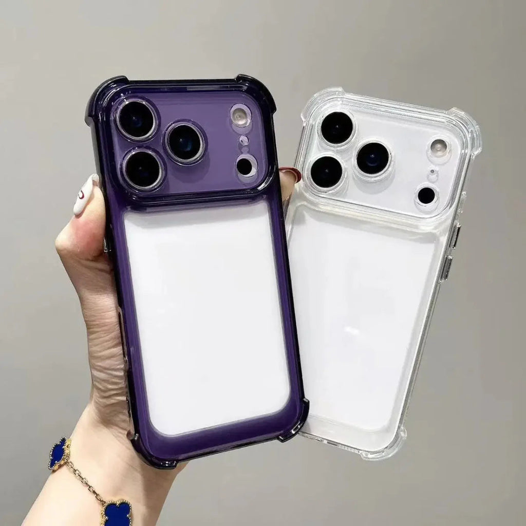 AeroGuard – Shockproof Transparent Bumper Case for iPhone 11-17