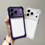 AeroGuard – Shockproof Transparent Bumper Case for iPhone 11-17