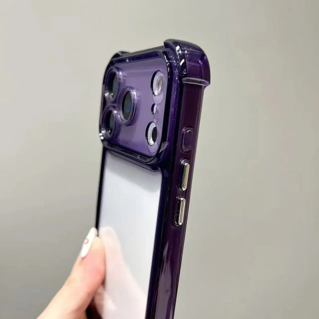 AeroGuard – Shockproof Transparent Bumper Case for iPhone 11-17