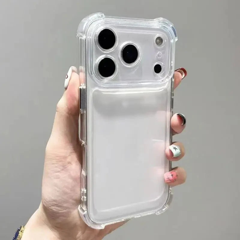 AeroGuard – Shockproof Transparent Bumper Case for iPhone 11-17