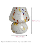 Aesthetic Glass Mushroom Lamp - LumiMush