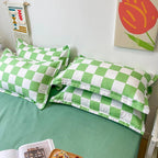 Checked Bedding Set